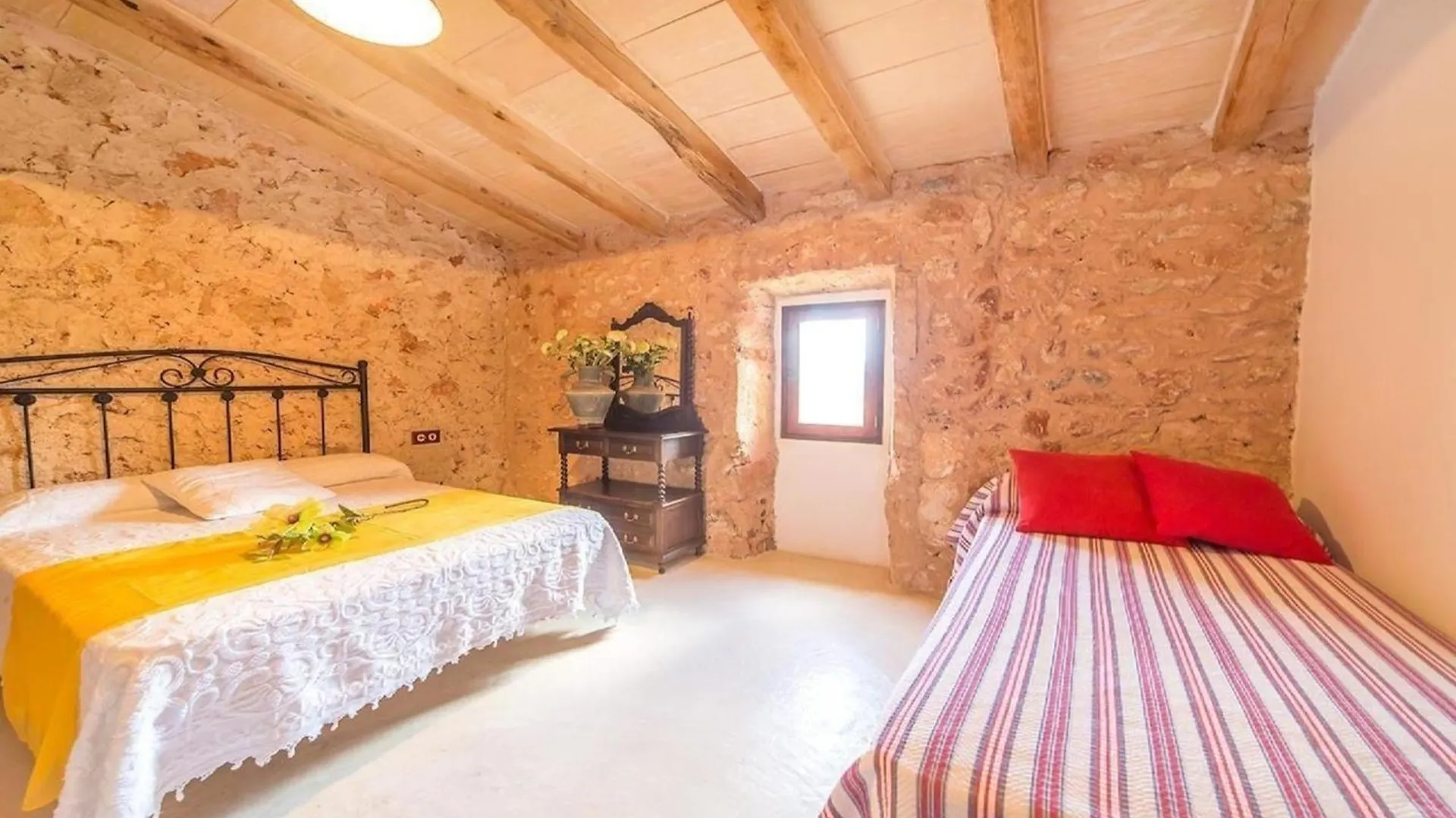 Grosse Pool-Finca Olivera Bei Cas Concos Mallorca Spain